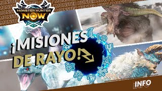 ¡Evento de misiones rayo Captura a Rajang y Zinogre ⚔️ Monster Hunter Now [upl. by Purvis]