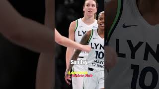 WNBA Finals 2024 Liberty vs Lynx schedule highlights and additional details wnba celebrity [upl. by Holofernes775]