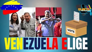 VOTA VENEZUELA ELECCIONES EN VENEZUELA ¿QUIÉN GANARÁ [upl. by Rufe]