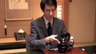 Table etiquette for formal dinners in Japan [upl. by Nehtanoj]