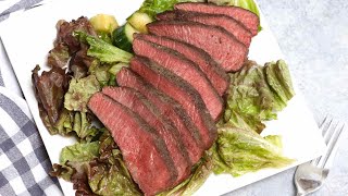 Sous Vide Flat Iron Steak How to Cook Steak Perfectly [upl. by Nahsyar650]