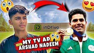 First time my TV ad with Arshad Nadeem vlog [upl. by Haret223]