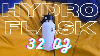 Hydro Flask 32 oz Review Stay Hydrated My Friends [upl. by Etnoed]