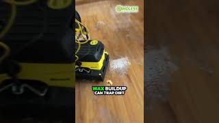 The Hidden Dangers of NOT Removing Wax from Hardwood Floors shorts hardwoodfloors [upl. by Ahsaela]