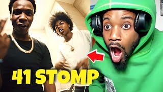 BLOODIE x ROSCOE G  41 STOMP Official Music Video REACTION [upl. by Inness]