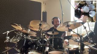 SPASTIC INK  AQUANET  Drum Cover One Take No Edits  Derek Houle [upl. by Anilram]