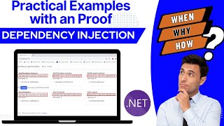 Dependency injection in aspnet core web app  AddSingleton  AddTransient  AddScoped [upl. by Anyaled845]