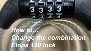 How to change a Decathlon lock combination [upl. by Aerda]