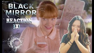 Black Mirror 3x1  quotNosedivequot  REACTION [upl. by Noryk]