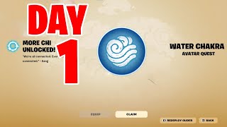 Fortnite Complete Earth Chakra Quests  How to EASILY Complete Avatar Elements Quests Challenges [upl. by Kellene10]