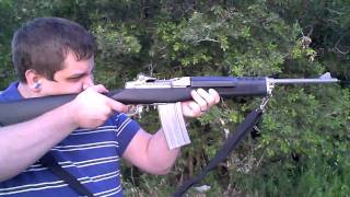 SHOOTING THE MINI 14 RANCH RIFLE 223 SHTF PREPPING [upl. by Snoddy]