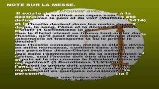 Les adeptes de leglise catholiques suive tils JéSUSCHRIST   3 [upl. by Annazus]