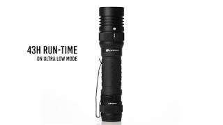 LUXPRO XP910 Pro Series Rechargeable Flashlight with Dial Mode Selector [upl. by Khosrow]