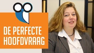 Hoe formuleer je de perfecte hoofdvraag [upl. by Otrebtuc]