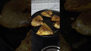 Pamphlet fish fry 🐠 food shorts foodie viral video seafood [upl. by Ayadahs]