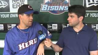 Ted Berg sits down with Buffalo LHP Collin McHugh [upl. by Ymma]