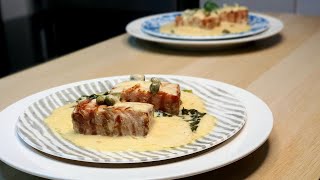 Yellow Fin Tuna Steak in insane lemon butter Sauce [upl. by Irak]