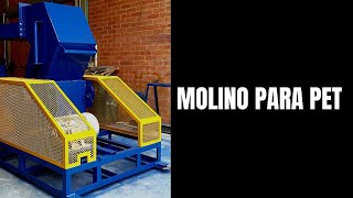 Molino para Reciclaje de Plástico [upl. by Htehpaj]