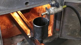 How to Make Waste oil burner DIY [upl. by Zitella666]