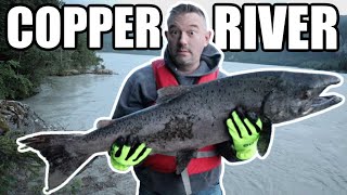 THE DANGEROUS ALASKAN COPPER RIVER  DIP NET SALMON FISHING IN ALASKA  Somers In Alaska [upl. by Nivlag]