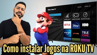 Instalando Jogos na ROKU TV [upl. by Senior825]