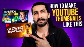 How to make EyeCatchy Glowing Thumbnails [upl. by Isolda]