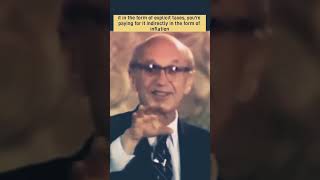 Milton Friedman On The Real Cause Of Inflation Government Spending And Debt [upl. by Audly]