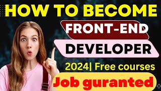 How To Become Frontend developer 2024  Roadmap of frontend courses ApnaCollegeOfficial [upl. by Huggins]