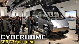 2025 TESLA Motorhome Project That Will Blow Your Mind about 8567K Offgrid Car [upl. by Cressida201]