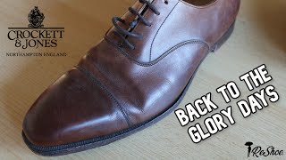 A RETURN TO GLORY CROCKETT amp JONES SHINE ShoeRehab 12 [upl. by Ahsiened]