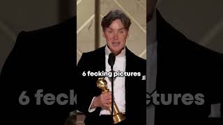 Cillian Murphy Speech At The Golden Globes shorts [upl. by Llenoil719]