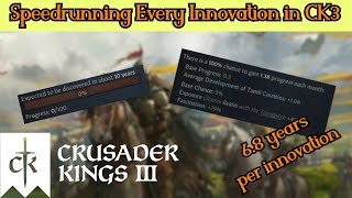 I Researched Every Innovation by 1270  Speedrunning the Tech Tree in CK3 [upl. by Atnahsal]