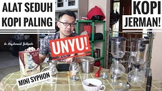 ALAT SEDUH KOPI PALING UNYU  YAMI Mini Syphon Coffee Maker  KOPI JERMAN [upl. by Otho351]