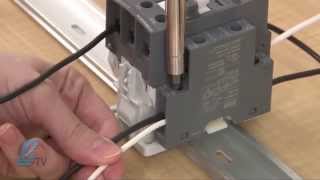 How to Make a Remote On and Off Switch with a Contactor  Latching Circuit [upl. by Hayilaa]