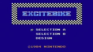 Excitebike  NES Gameplay [upl. by Giaimo]