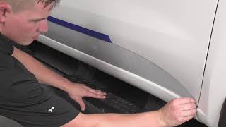 How to install Rocker Panels on 2019 Chevrolet Silverado and GMC Sierra by Putco [upl. by Nnylacissej]