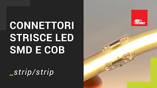 Connettori per giunzione di strisce LED SMD e COB  stripstrip 3010xxxG [upl. by Ailen]