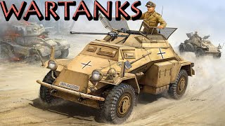 Wartanks Leichter Panzerspähwagen  SdKfz 221 et variantes [upl. by Riddle]