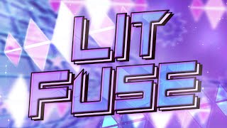 100 Insane Demons Lit Fuse by KrmaL 100 Insane Demon Geometry Dash 22 [upl. by Hashim]