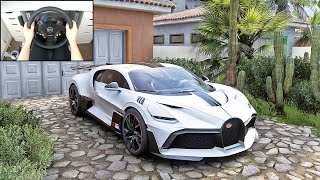 1100HP Bugatti Divo  Forza Horizon 5  Thrustmaster TX Gameplay [upl. by Akyssej381]