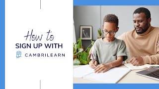 How to Sign Up With CambriLearn Using a Discount Code [upl. by Merrielle]