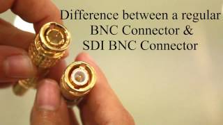 How to use HD SDI BNC Connectors for HD SDI Digital Cable [upl. by Antone]