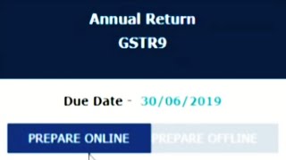 GSTR 9 Annual Return Filling Live Demo [upl. by Aisirtap196]