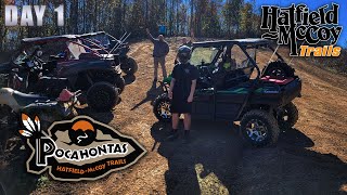 HATFIELD AND MCCOY TRAILS OCTOBER 2024 DAY 1 [upl. by Aniled]