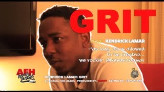 Kendrick Lamar GRIT [upl. by Thedric]