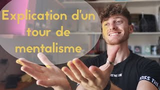 Devinez à quoi pense une personne  tuto de mentalisme [upl. by Eitsym]