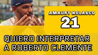 Es un SUEÑO interpretar a ROBERTO CLEMENTE  Amaury Nolasco [upl. by Arvy]