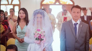 Santosh  Monica  Wedding Highlights Video  Tripura  Northeast India [upl. by Chitkara296]