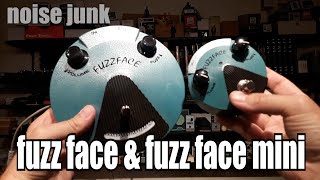 Fuzz Face amp Fuzz Face Mini Face Off [upl. by Elpmid]