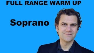 Singing Warm Up  Soprano Full Range [upl. by Atterahs40]